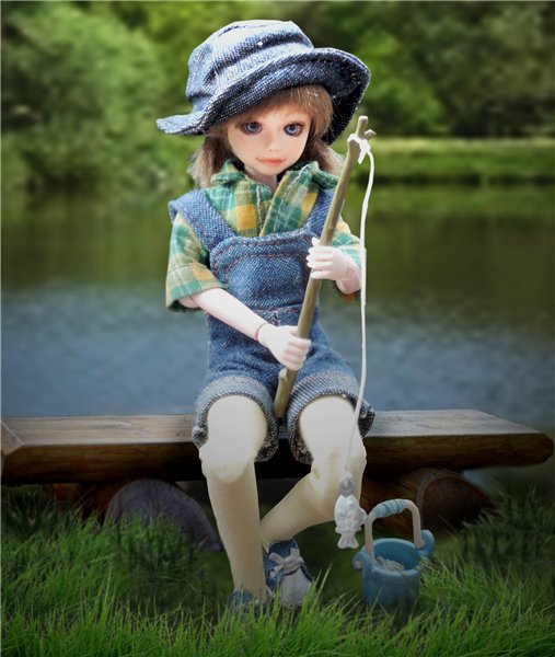 Рыбалка удалась — Куклы и тела Obitsu (Обитсу): 1/6 (фото 2)