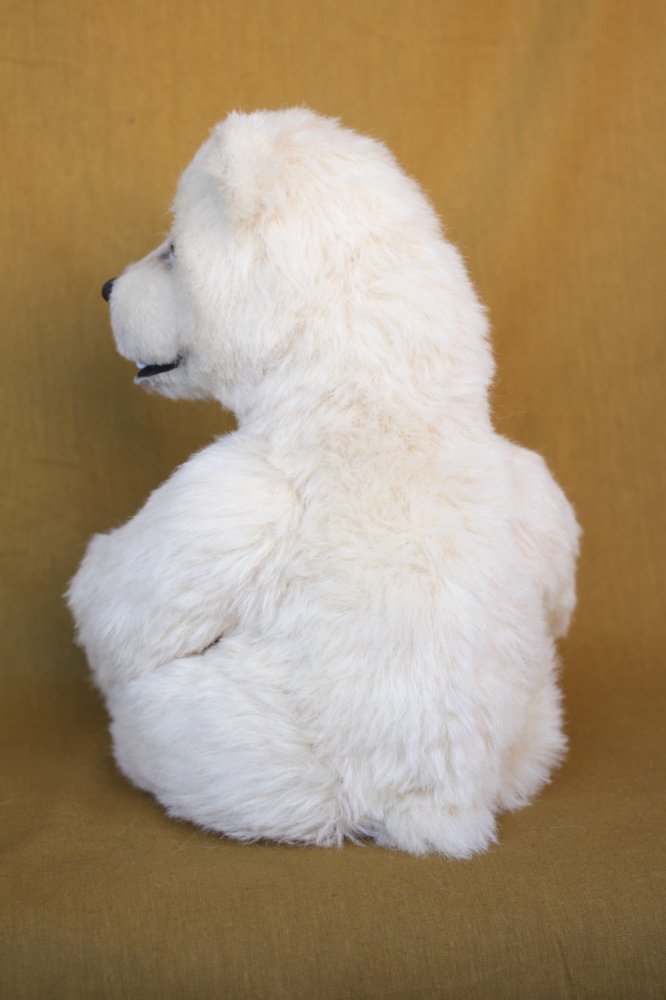 Нолан полярный медвежонок. Авторские игрушки ручной работы Татьяны Матляк (фото 9)