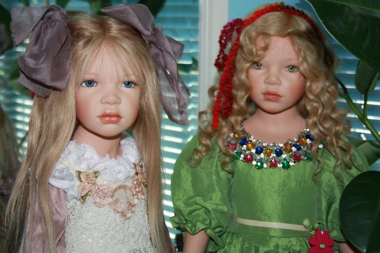 Ангельское создание Маруся и сестрички, коллекционные куклы от Zofia & Henry Zawieruszynski