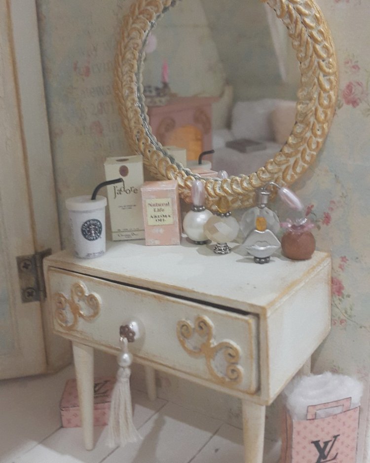 Девичья шкатулка-румбокс для кукол - Уютный чердачОК