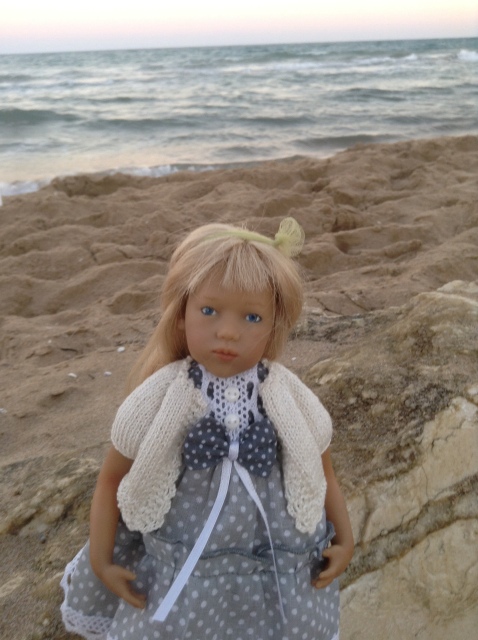 Фотосессия мини Химочки на море. Ключик от A. Himstedt (фото 4)