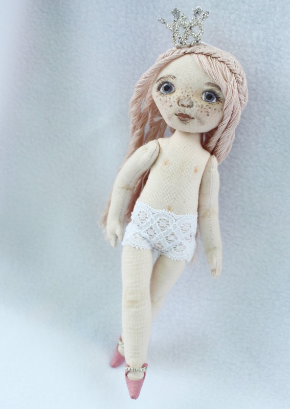 Моя Принцесса. Текстильная кукла (фото 10)
