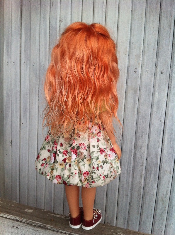 Рыжий, рыжий, конопатый — ООАК Paola Reina (Паола Рейна) и испанских кукол: перерисовка (фото 10)