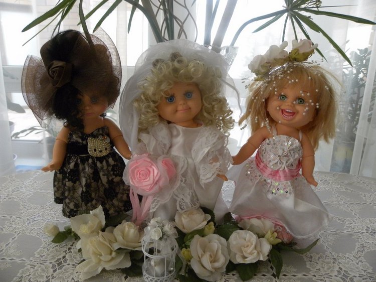 Ах, эта Свадьба, свадьба — Куклы Galoob Baby Face (Фейсинки): винтаж 90