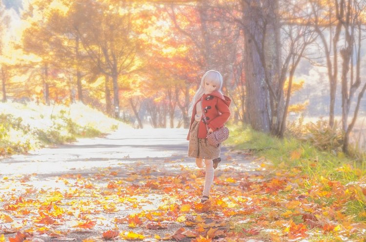 Красивые волшебные фотографии кукол от Azure Япония (фото 5)