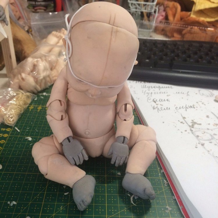 Мои новые проекты. Авторские шарнирные куклы (фото 7)