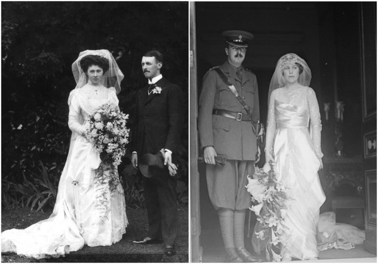 Как менялась мода на свадебные платья (фото 6)