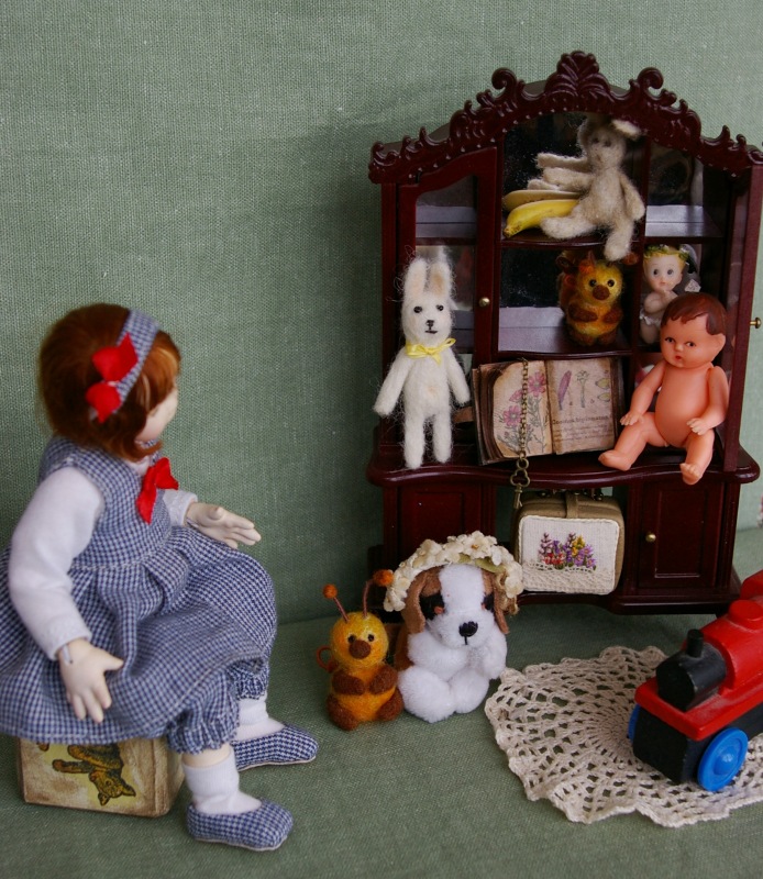 Игрушки маленькой Миры — Домашние фото авторских кукол: личные коллекции
