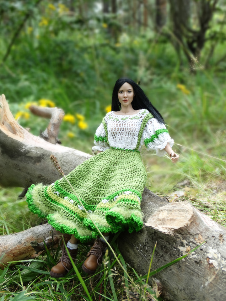 Прогулка по лесу. Шарнирная кукла от VERYCOOL | Бэйбики Прогулка по лесу. Шарнирная кукла от VERYCOOL