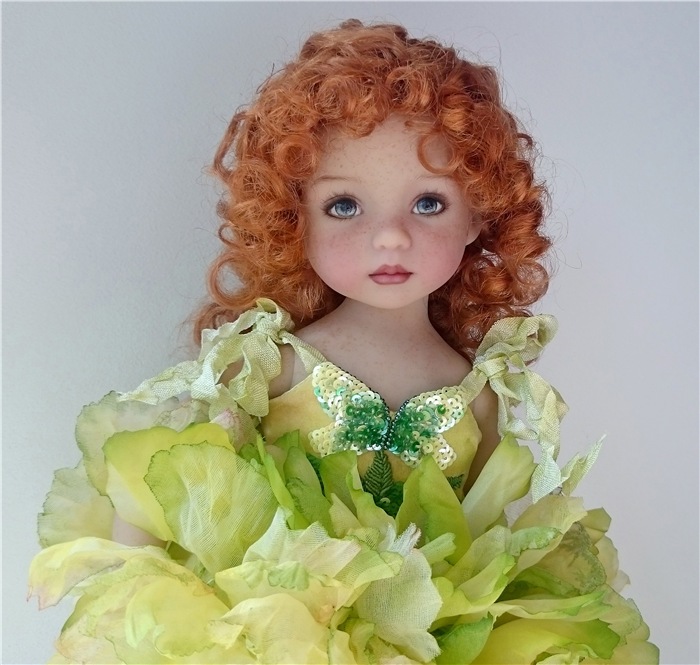 Мои пионы, Мона — Куклы Dianna Effner (Эффнер) из винила: Little Darling (фото 8)