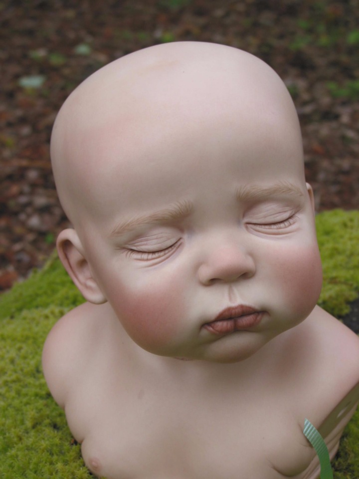 Процесс создания фарфоровых кукол - Джинн Гросс (Jeanne Gross). Часть первая - младенцы