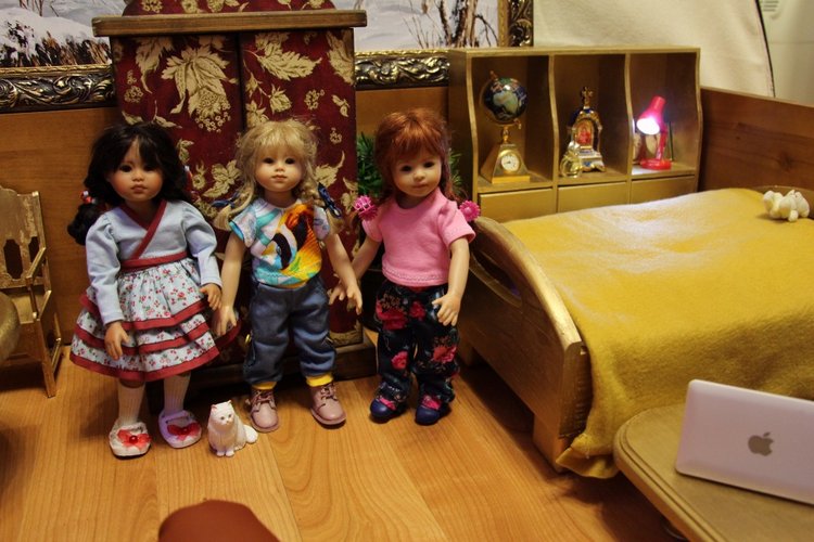 В гостях у плюшек — Куклы Heidi Plusczok (Хайди/Хейди Плюсчок) — фото