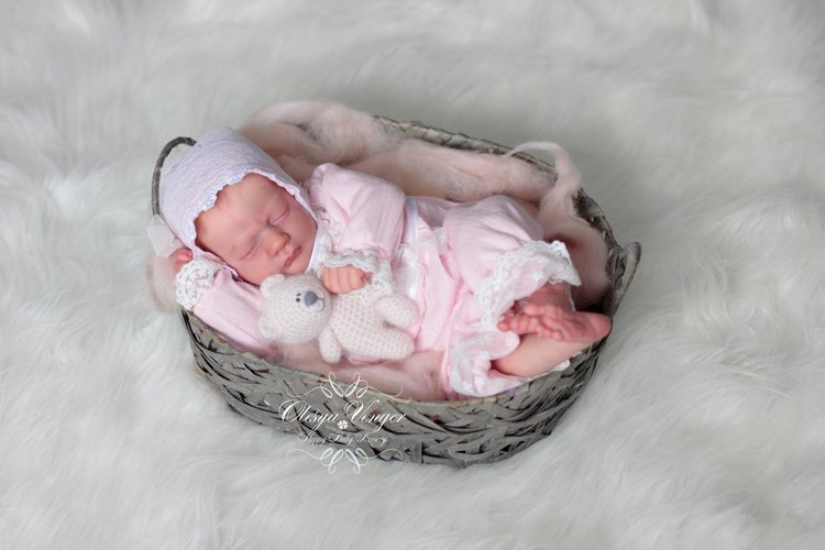 Моя кроха Эшли. Кукла реборн Олеси Венгер