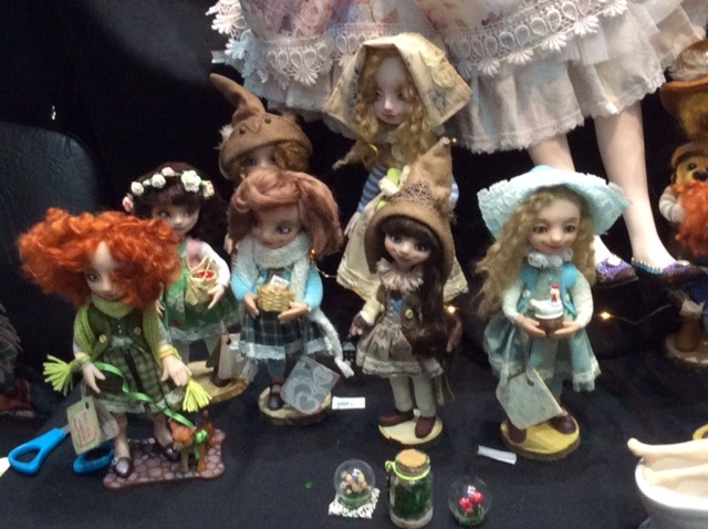 Выставка кукол в Гостином дворе - декабрь 2017 - мой взгляд - часть 6 - окончание