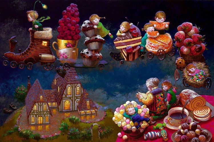 АНГЕЛЫ РЯДОМ С НАМИ ЖИВУТ... Сказочный иллюстратор (фото 10)