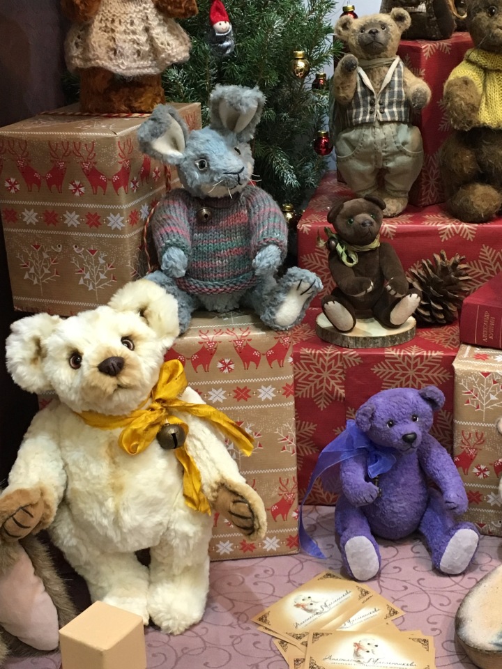 Выставка "Hello Teddy" на Тишинке - мой взгляд - часть 1