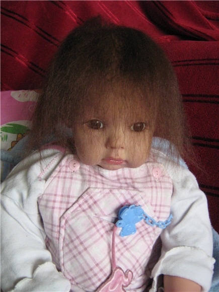 Леночка. Коллекционная кукла Lola от Мария Мишель (фото 4)