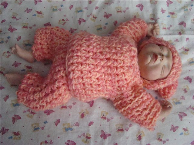 Сладкий, сахарный комочек....Кукла из пластика своими руками