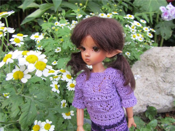 Лиллит от Kaye Wiggs. Девочка в сиреневом