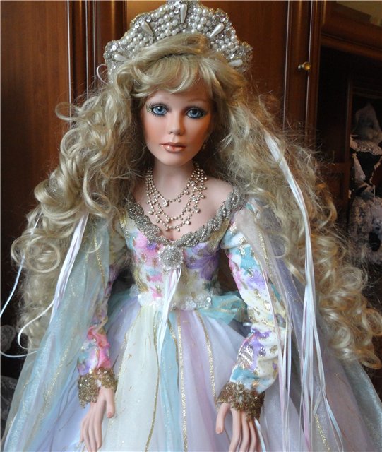 фарфоровая кукла от Донны Руберт и Русти