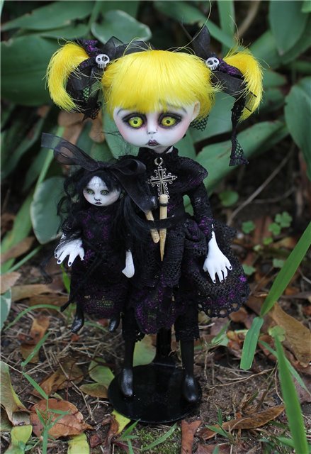 куклы-монстрики Anne Marie Gibbons dolls
