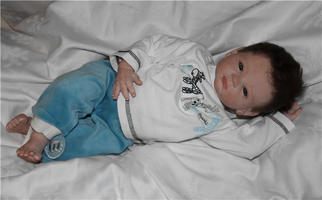 Кукла реборн Арсюша. Мамина ягодка сладкая (фото 3)