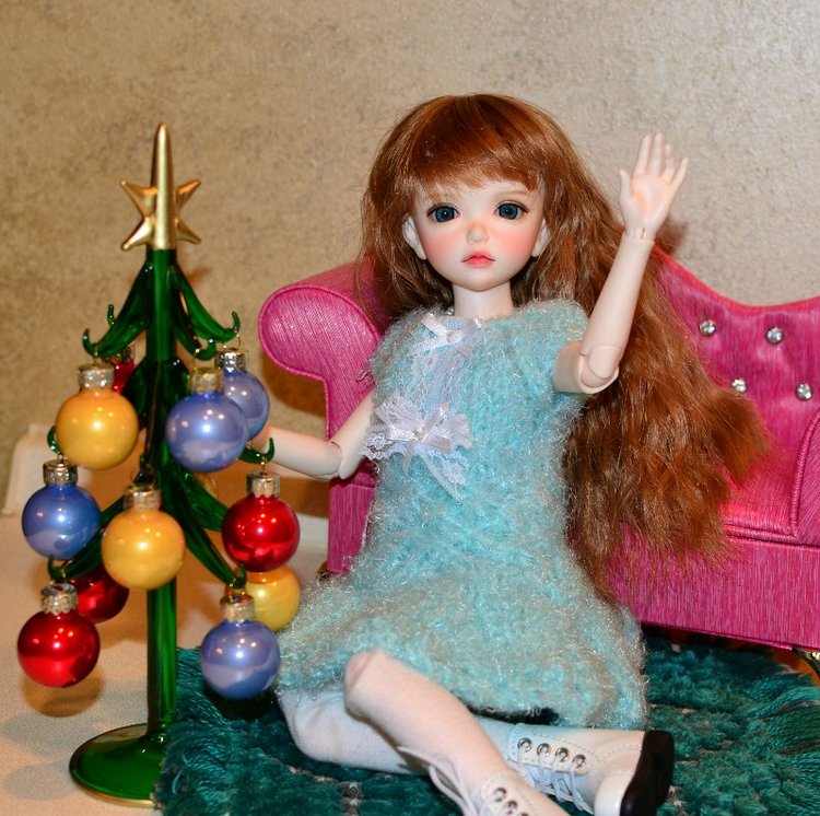 Подготовка к Новому году! Кукольные наряды (фото 4)