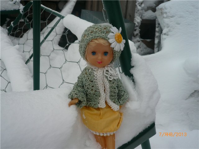 Кукла Света и Рождество — Советские винтажные куклы (СССР): Ленигрушка (фото 9)