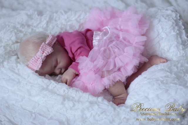 Маленькая снежинка! Кукла реборн Анастасии Бочковой