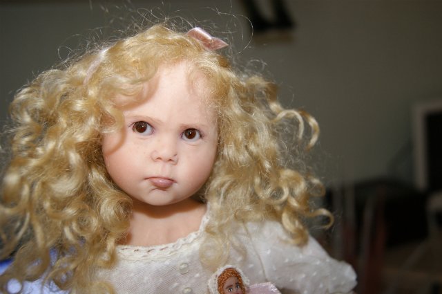 Обиженная Люси - OOAK doll by Jilie Fischer