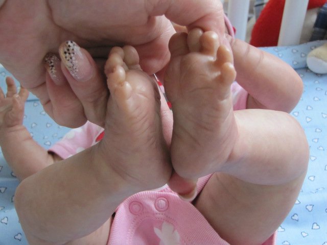 Крошка Рози. Кукла реборн из одноименного молда (фото 5)