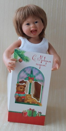 Счастливого Нового Года и Рождества желает Вам моя дружная семейка Вихтелей Rosemarie Muller