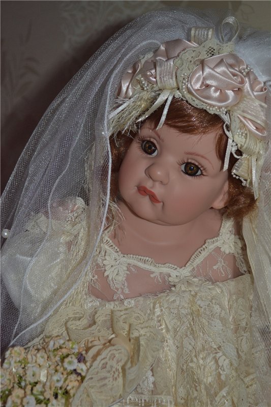 Невеста, ты прекрасней всех... Кукла Fayzah Spanos