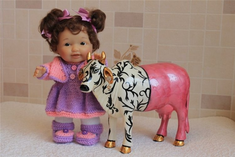 Новый наряд для Варюши — Одежда и обувь для кукол своими руками: фото (фото 6)