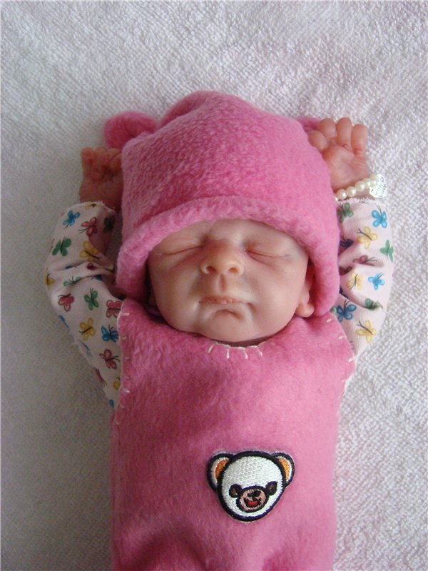 Моя первая силиконовая малышка Кондрашовой Ирины