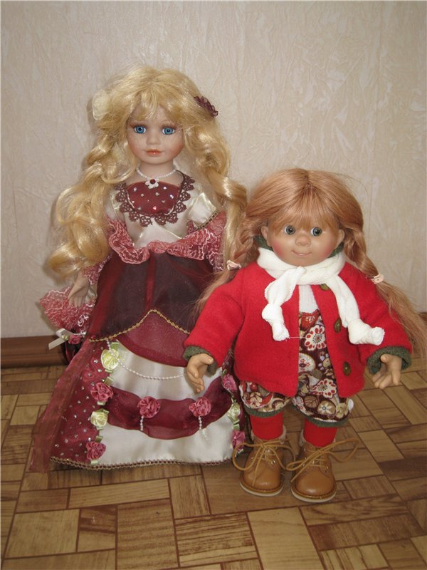Праздничный день! Кукла от Rosemarie Anna Muller (фото 5)