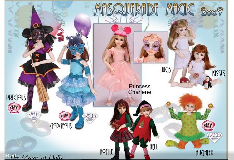 Автор кукол Бердин Криди и её куклы. Artist Berdine Creedy originals DOLLS, хронология выпуска (фото 9)