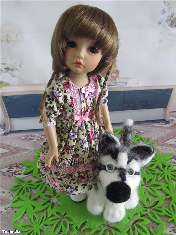 Маленький щенок для кукол (фото 5)