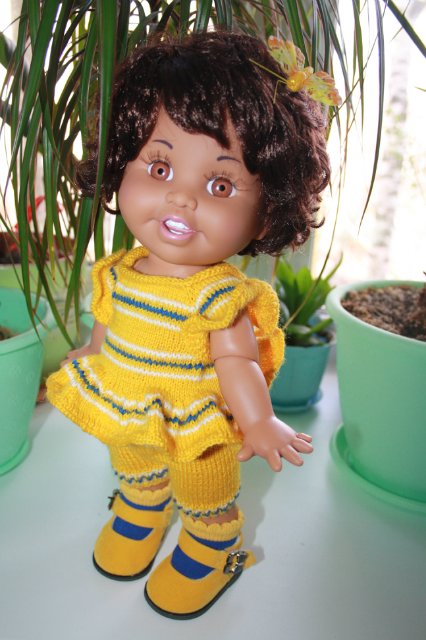 Яркие весенние полосочки для Galoob baby face (фото 5)