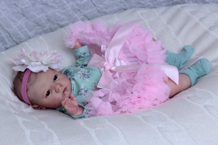 Малышка Сабрина. Кукла реборн Светланы Малашенко