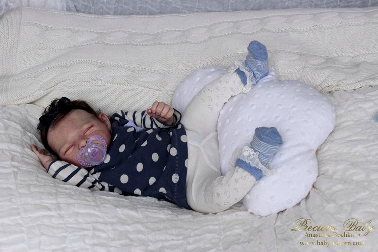 Первая улыбка... Кукла реборн Анастасии Бочковой