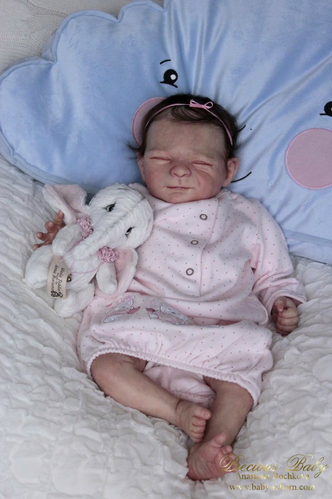 Первая улыбка... Кукла реборн Анастасии Бочковой