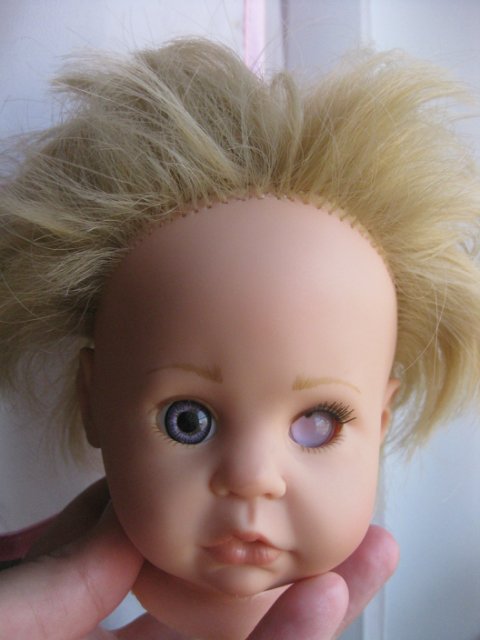 Gotz Muffin. Замена глаз кукле своими руками