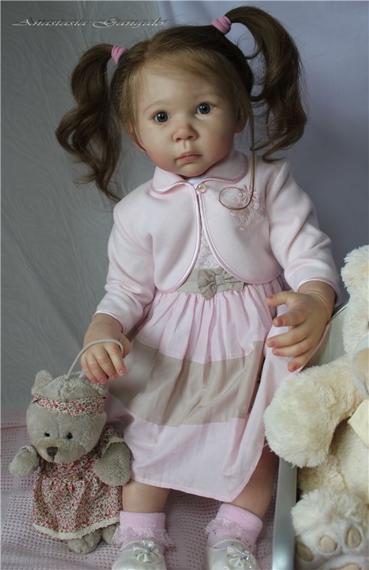 Иришка - сладкая Ириска! И шоколада ни надо... Кукла реборн Анастасии Гангало