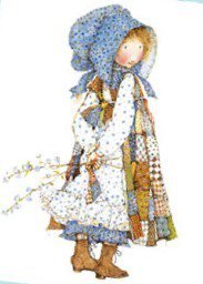 Посвящение Holly Hobbie, или Вихтели-сестрички от Rosemarie Anna Muller (фото 6)