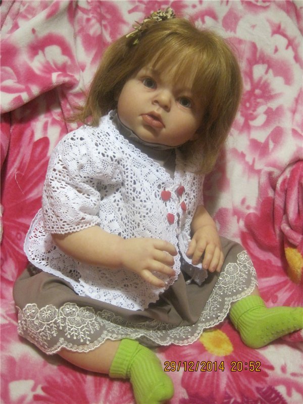 Арианна. Кукла реборн Светланы Преображенской | Бэйбики Арианна. Кукла реборн Светланы Преображенской (фото 6)