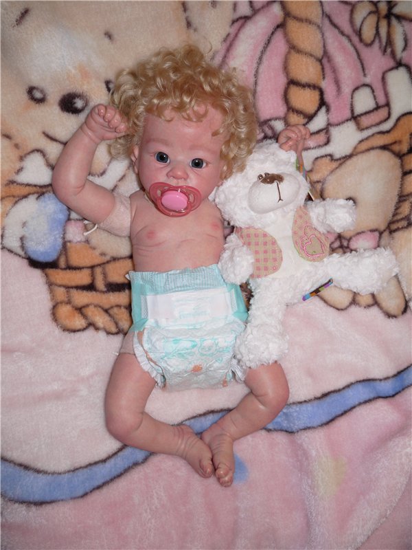 Моя Холли из молдика Holly от скульптора Linda Murray. Кукла реборн Натальи Фединой, Baby-Zest