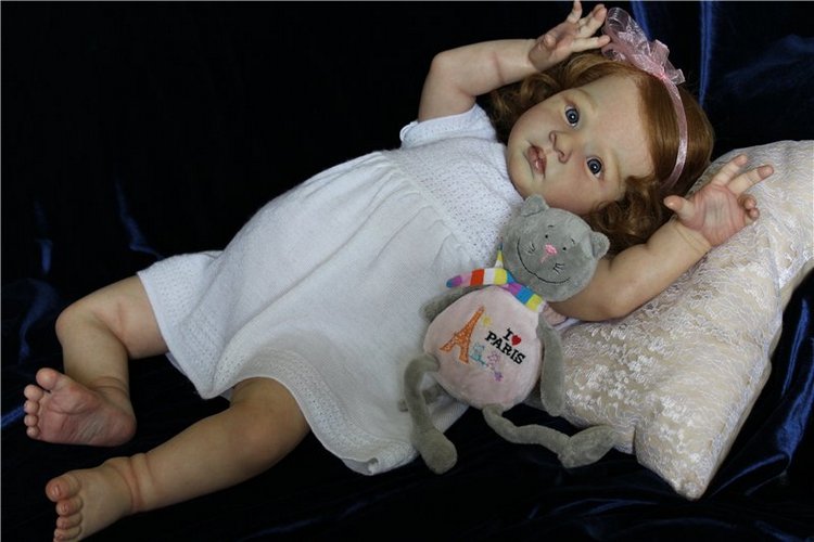 Моя малышка реборн Ксения из молда Рован (фото 9)