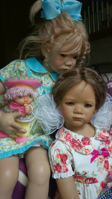 Девочки - грустиночки Илви и Милина от замечательного автора Аннетт Химштедт