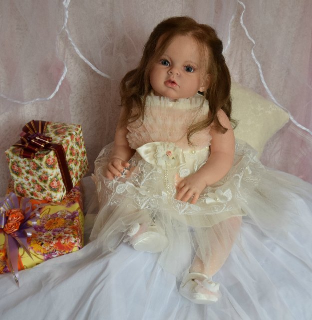 Моя первая большая девочка реборн Ариша (фото 3)